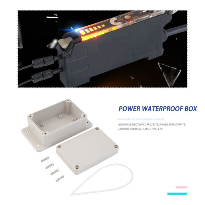 ip65กันน้ำพลาสติกกล่องแยกที่อยู่อาศัยอิเล็กทรอนิกส์โครงการเครื่องมือสิ่งที่ส่งมากรณีโครงการ