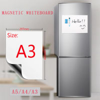 Magnetic boards Soft Whiteboard Fridge Wall Stickers White Board A3 Writing Teaching Practice Draw Memo School Dry Erase Board