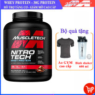 Sữa tăng cơ giảm mỡ cao cấp Whey Protein Nitro Tech của MuscleTech hộp 1.8 thumbnail