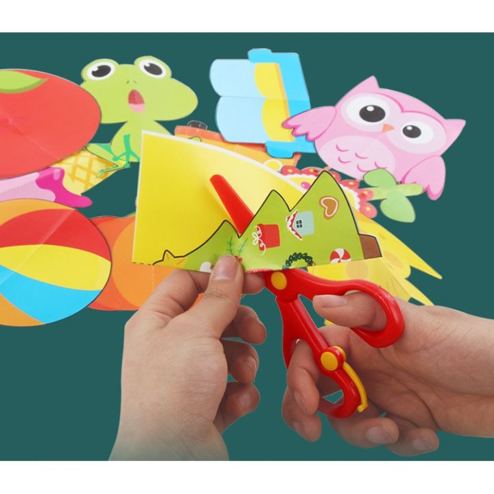 โมเดล-ฟิกเกอร์-ของสะสม-ของเล่น-ชุดตัดกระดาษ-แถมฟรี-กรรไกรสำหรับเด็ก-และกล่องเก็บ-ฝึกสมาธิ-และพัฒนาการได้อย่างดี-ของเล่นเด็ก-gift-kids