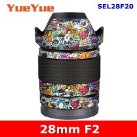 สติกเกอร์ป้องกันรอยขีดข่วนสำหรับ Sony FE 28มม. F2 (SEL28F20) สติกเกอร์ติดเลนส์กล้องถ่ายรูปเคลือบผิวฟิล์มป้องกัน F2.0 F/ 2.0