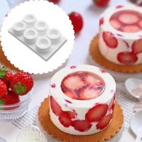 6 Cavity Small Round Cup Candle Mold Dessert Pudding Mousse Cake Baking Utensils Home Decoration Candle Cup Baking Mold Bread Cake  Cookie Accessories