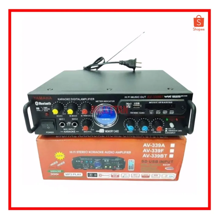 YAMAHA KARAOKE AMPLIFIER AV 339BT Lazada PH