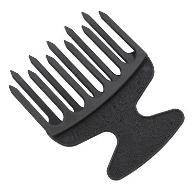 Plastic Wide Big Tooth Afro Hair Pick Comb Detangle Wig Braid Hairbrush Oil Head Fork Hairdressing Styling Modeling Tool