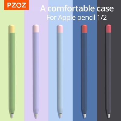 PZOZ เคส2Nd สำหรับดินสอ2 1St กล่องดินสอแท็บเล็ตปากกาสไตลัสแบบสัมผัสฝาครอบป้องกันเคสซิลิโคนอ่อนนุ่มแบบพกพา