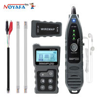 NOYAFA NF- 8209ตัวติดตามสายเคเบิลเครือข่าย Cat5 Cat6 PoE Tester ตรวจจับแรงดันไฟฟ้าวัดระยะความผิดพลาดเครื่องทดสอบสายเคเบิลพร้อม NCV &amp; โคมไฟ