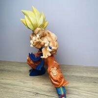 หุ่นอนิเมะดราก้อนบอล18ซม. รูปปั้นตัวการ์ตูน Goku Shockwave หุ่นตัวการ์ตูน PVC อุปกรณ์เสริมตุ๊กตาของเล่นตุ๊กตาขยับแขนขาได้