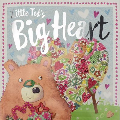 Little Ted‘s big heart English story book friendship childrens original English book