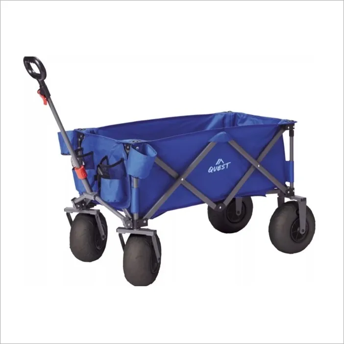 Quest Folding Beach Wagon, Royal Blue ORC30021 Lazada PH