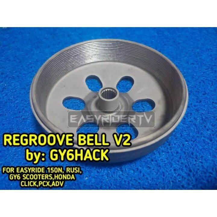Clutch Bell Regroove V3 for EASYRIDE 15ON GY6 SCOOTER PCX RUSI ADV BY