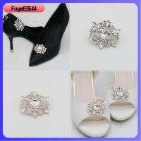 FUYE83644 1ชิ้นตัวหนีบส้นสูงสำหรับผู้หญิงสำหรับงานแต่งงานแคลมป์สี่เหลี่ยมแบบกลัดคลิปตกแต่งสวยงาม
