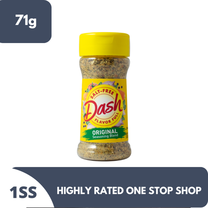 Dash Original Seasoning Blend Salt Free 71g Lazada PH