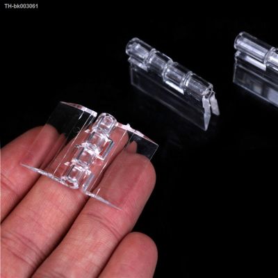 ❁✜﹍ 10Pcs Plastic Folding Hinges Transparent Hinge Durable Clear Acrylic Hinge Tools