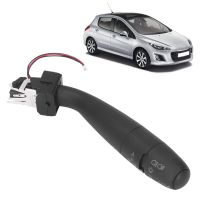 Turn Signal Indicator Light Lever Switch Left 96621668XT Replacement for Peugeot 206 207 307 301 308 3008 405 407 408 807