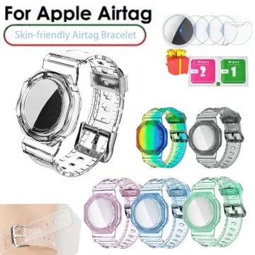 Air Tag Holder for Kids, Brooch Pin for Apple AirTag Hidden Case GPS Tags  Accessories Portable Than Bracelet, Necklace, Wristband, Watch Band for  Boys