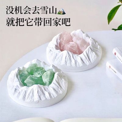No fragrance SPAR alpine snow mountain fire spread fragrance stone oil furnishing articles girls bedroom light sweet box of niche