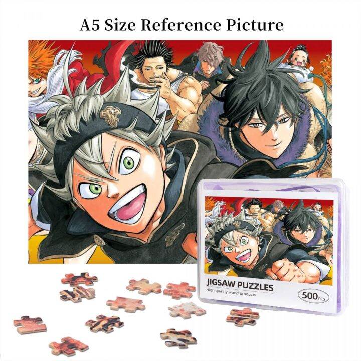 black-clover-2-wooden-jigsaw-puzzle-500-pieces-educational-toy-painting-art-decor-decompression-toys-500pcs