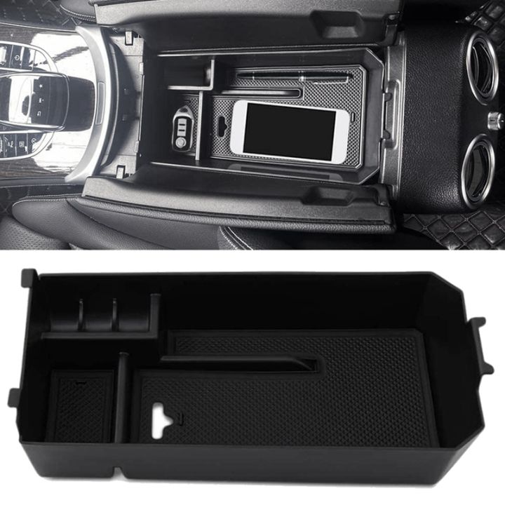 for-mercedes-benz-c-w205-2015-2021-and-glc-w253-2016-2021-car-central-console-armrest-storage-box-insert-organizer-tray
