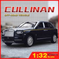 Royce Cullinan Suv รถบรรทุกรถยนต์รุ่นลูกเต๋าของเล่นโลหะสำหรับเด็กผู้ชายเด็กเด็กรถออฟโรดงานอดิเรก &amp; ของสะสมขนาด1/32ม้วน