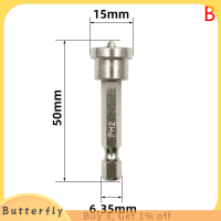 Butterfly ดอกไขควงสำหรับวางตำแหน่งแบบแม่เหล็กใหม่สกรูสำหรับงานไม้