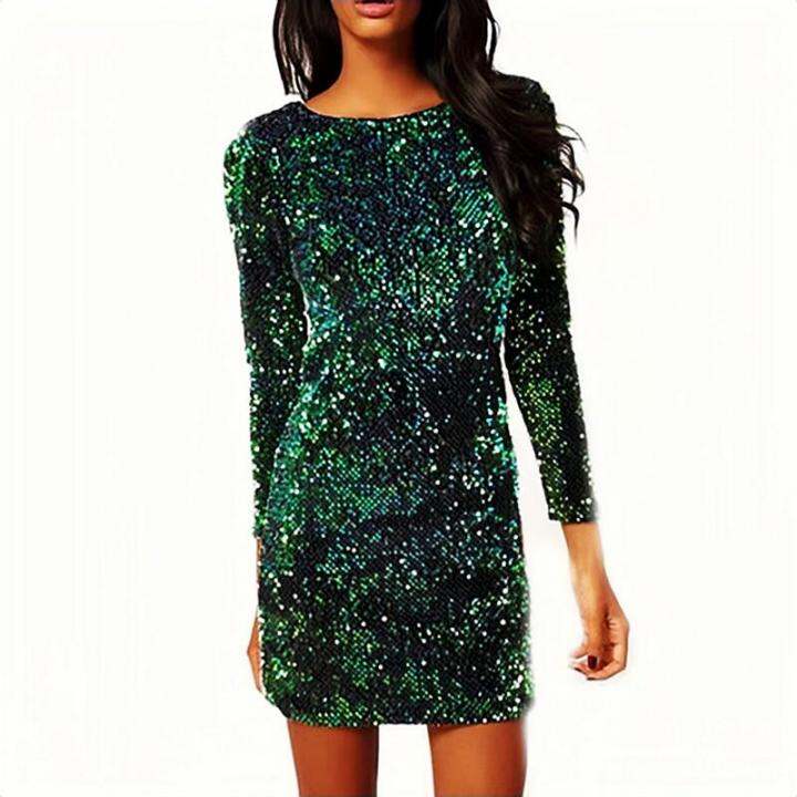 sequin-dress-backless-sexy-long-sleeve-elegant-short-women-glitter-shiny-sequined-party-evening-night-prom-mini-bodycon-birthday