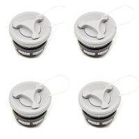 4Pcs 6 Tooth Kayak Dinghy Inflatable Boat Screw Recessed Seal Air Valve with Cap Kayak Accessories