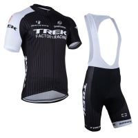 2021 NEW NEW Cycling Trek Cycling Jersey Team Clothing quick-drying Short-sleeved Cycling Jersey Gel Pad Cushion Bibs Shorts