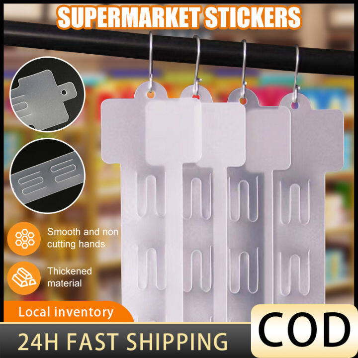 Ready Stock】5/10/25PCS 12 Injections Plastic Hanging Strips Store ...