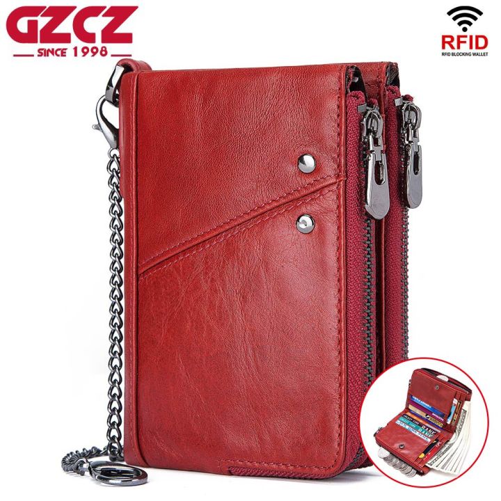 GZCZ Genuine Leather Men's Fashion Wallet & Card Holder