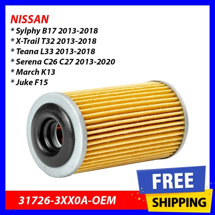 ♂ OEM Auto CVT Cooler Filter ATF NISSAN XTrail T32 Serena C26 C27