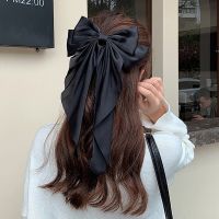 Bow Hair Clip Simple Fashion Headwear Hairpin Korean Hair Clip Elegant Headband with Clips Girls Hair Accessories