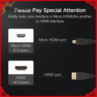 1m 1080P Micro HDMI to HDMI Adapter Cable Cord for Phone Tablet Camera