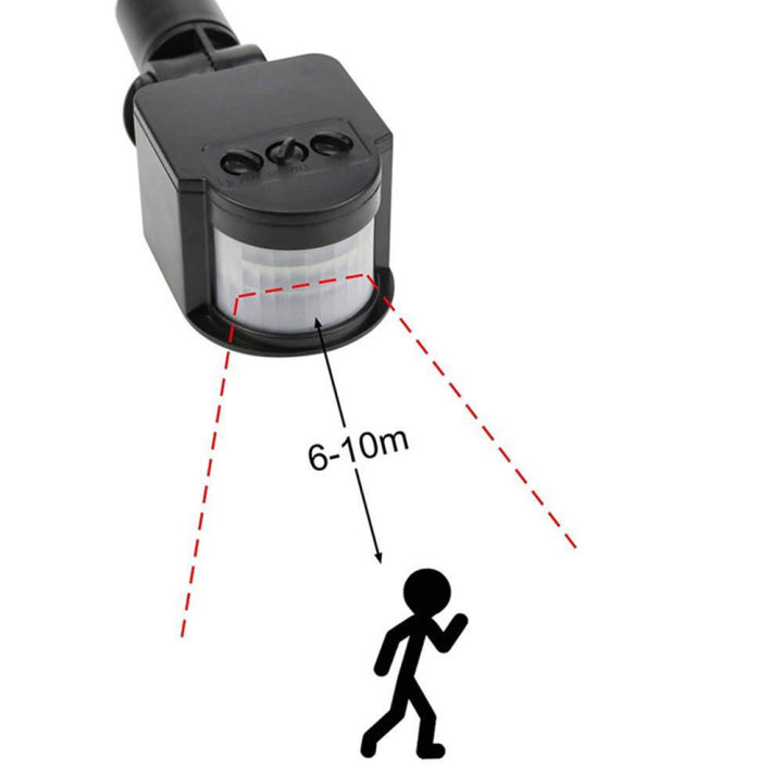 ผนังสวิตช์โคมไฟอินฟราเรดอัตโนมัติ-pir-เซ็นเซอร์ตรวจจับการเคลื่อนไหวเครื่องตรวจจับ-human-body-inductive-switch