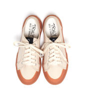 พร้อมส่ง!! ?TRULY Sati Off-White Vegan Sneakers รองเท้าแบรนด์ไทย งานแฮนด์เมด รองเท้าผ้าใบหน้าเท้ากว้าง พื้นทำจากยางพารา