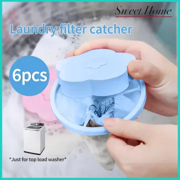 Department Store 3pcs Pet Hair Remover; Reusable Lint Catcher Washing  Machine Hair Filter; Laundry Hair Removal