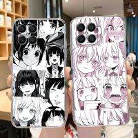 Philander SHOP เคสซิลิโคนอ่อนชัดเจนลายเคสโทรศัพท์สำหรับสาวอะนิเมะสำหรับ Honor X8ขนาด4G 5G ลายน่ารักเคสสำหรับ Huawei Honor X8กันชน HonorX6 X 8X6