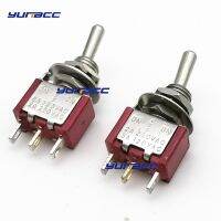 ✧■ 2 Pcs MTS-103 3 Pins Terminals Heavy Metal Toggle Switches ON ON Kit Classic Car AC 250V/ 15A mounting holes two positions