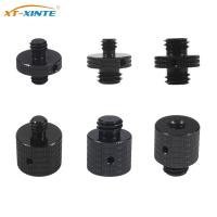 1/4 quot; to 3/8 quot; Male to Male Male to Female Thread Screw Mount Adapter Tripod Plate Screw Mount for Camera Flash Tripod Light Stand