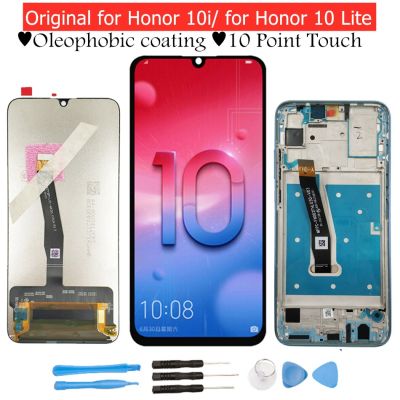 สำหรับ Huawei Honor 10 Lite/ Honor 10i ดิจิไทเซอร์จอแสดงผล Lcd ประกอบหน้าจอสัมผัส Lcd หน้าจอทัชสกรีน Honor 10 Lite