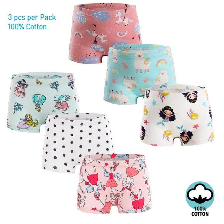 การ์ตูน-mermaid-princess-girl-s-toddler-amp-kids-3-pcs-per-pack-mermaid-underwear-100-cotton-soft-baby-panties-briefs