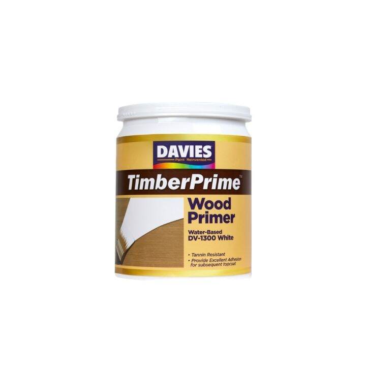 【Hot】 TimberPrime Waterbased Wood Primer 1 Liter DV-1300 Gloss-it ...