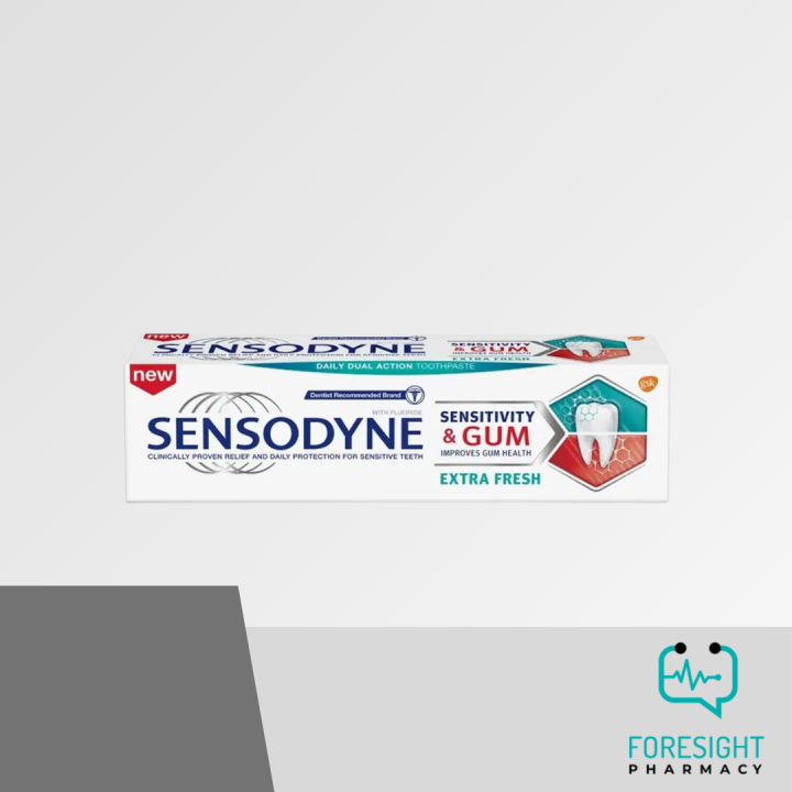 Sensodyne Sensitivity & Gum Extra Fresh Toothpaste 100 g Lazada