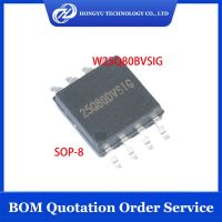 10 - 50 Buah W25Q80BVSIG 25Q80BVSIG 25Q80BVSSIG 25Q80 SOP-8 IC Chipset Titik Baru