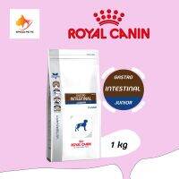 Royal canin gastro intestinal junior 1 kg. อาหารลูกสุนัข ถ่ายเหลว 1 กก.  5512