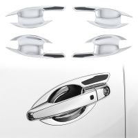 Side Door Handle Bowl Protect Cover Trim For 2020 2021 Mitsubishi Montero Pajero Sport Molding Chrome Essories