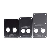 【HOT】 1PC DJ Speaker Cable Terminal Plate For SpeakOn 4 Pin Socket Connector Audio Wire Aluminum Input Dish