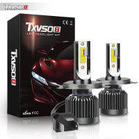 TXVSO8 Mini H4 Led Lamp 12V 110W Car Headlight Bulb 6000K 20000LM Universal 9003HB2 Diode lights for Car Luces Led Para Auto