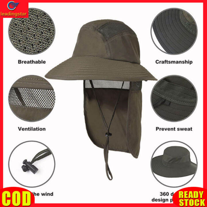 leadingstar-rc-authentic-men-women-outdoor-sun-hats-with-lanyard-neck-flap-lightweight-breathable-upf-50-sun-protection-fishing-hat