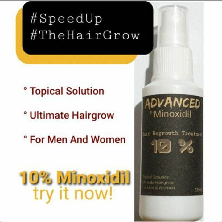 Premuim Minoxidil Advanced 10 Hair Beard Grower Same Strength as Tugain ...