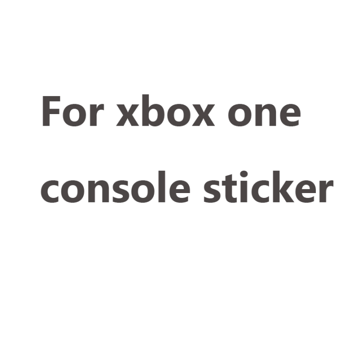 【Hot demand】 สำหรับ Xbox One คอนโซลสติ๊กเกอร์สำหรับผู้ซื้อเก่า